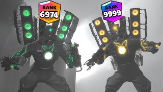 Brawl Stars Rank Up Skibidi Toilet All Episodes Fanmade [upl. by Mullane]