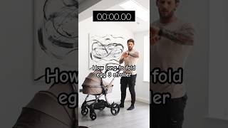 Egg 3 stroller  How fast can I fold it down dadlife daddy [upl. by Pyotr]