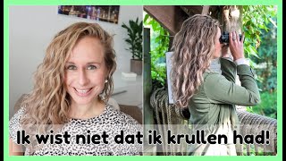 Mijn Krullen Routine  De Curly Girl Methode  OPTIMAVITA [upl. by Kcinnay]