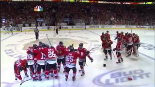 Patrick Kane scores game winner in Double OT Game 5 Blackhawks vs Kings 2013 WCF [upl. by Nwahsal]