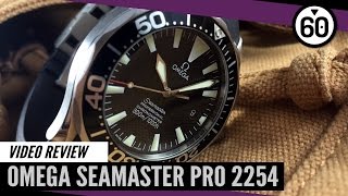 Omega Seamaster Professional 2254 Video Review – 60CLICKS [upl. by Intosh]