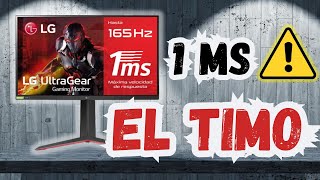 ⚠️ El TIMO de los MONITORES GAMING 1ms 😥 [upl. by Antoinette469]