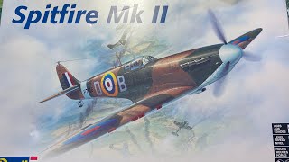 148 Revell Spitfire MK II build part 1 [upl. by Etnoek]