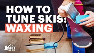 How to Wax Your Skis  Everything You Need to Know  REI [upl. by Gastineau]