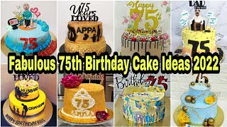 Diamond Jubilee 75th Birthday Cake Design Ideas 2022Happy Birthday Cake Designs75th Birthday Cake [upl. by Sanferd]