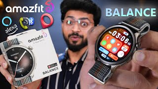 Amazfit Balance Review 🔥  BuiltIn Alexa 🚀  GPS  Calling amp Much More 🤩 [upl. by Yeldud548]