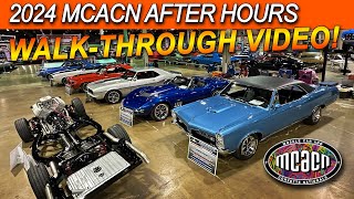 2024 Muscle Car and Corvette Nationals Walk Through After Hours MCACN [upl. by Risley]