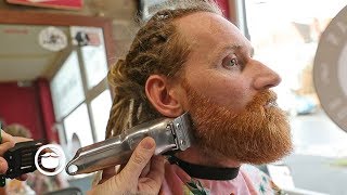 Master Barber Shows How to Shape Up Your Beard [upl. by Wincer117]