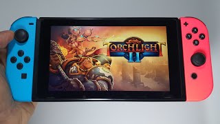 Torchlight II Nintendo Switch handheld gameplay [upl. by Redmond]