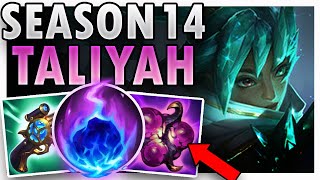 SEASON 14 TALIYAH SUPPORT GAMEPLAY GUIDE [upl. by Llenrahs]