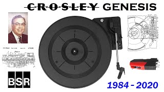 Crosley Genesis The origin amp evolution of cheap record players 1984 to present [upl. by Nayd467]