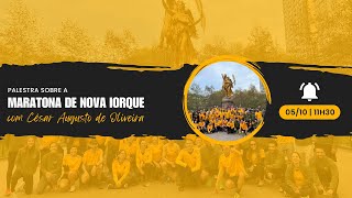 Palestra MARATONA DE NOVA IORQUE 2024 [upl. by Aihsotan]