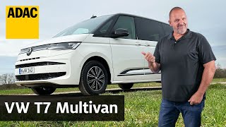 Besser als der T6 VW T7 Multivan im Fahrbericht  ADAC [upl. by Ehcnalb]