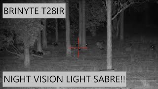 FX Impact  BRINYTE T28IR Night Vision Combo [upl. by Llerret77]