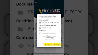 Firma electronicamente desde tu celular [upl. by Celinka]
