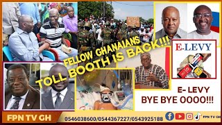 DWABREMU WITH TRENDING NEWS  FELLOW GHANAIANS TOLL BOOTH IS BACK BYE BYE TO ELEVY [upl. by Kimmie]