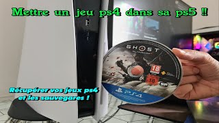 Mettre un jeu ps4 dans sa ps5 [upl. by Dehnel837]