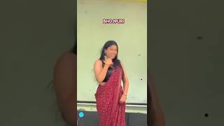 Bhojpuri song baja college mai shots ytshorts shotsviral reactionvideo funny minivlog [upl. by Laehplar]