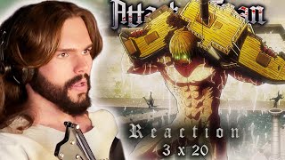 KRUGER quotTHE OWLquot I ATTACK ON TITAN  quotThat Dayquot 3x20  REACTION amp REVIEW 4K [upl. by Gent]