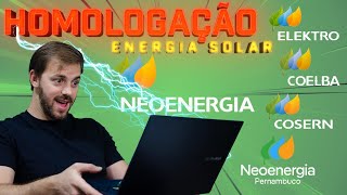 COMO HOMOLOGAR Energia Solar no Grupo NEOENERGIA [upl. by Akeylah895]