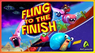 YEET — Lets Play Fling To The Finish on AirConsole [upl. by Naujed608]