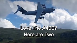 RAF 🇬🇧 DOING US PROUD A400 Atlas Double Trouble [upl. by Pia]