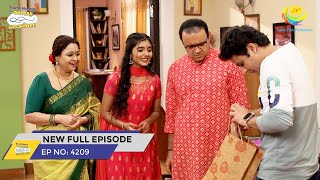 FULL EPISODE 4209  Akhir Kya Hai Tapu Ka Surprise  Taarak Mehta Ka Ooltah Chashmah [upl. by Anirrak]