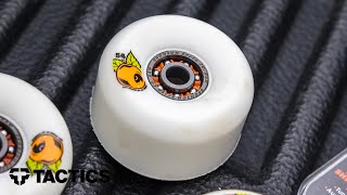 OJ Plain Jane Keyframe Skateboard Wheels Review  Tactics [upl. by Ewold]