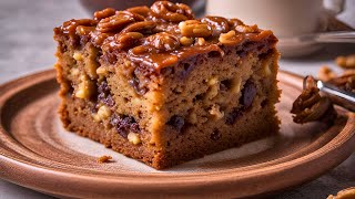 Delicious Homemade Date Cake  Simple and Tasty [upl. by Nairrot558]