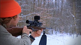 CLOSE CALL with BIG PA BUCK  OPENING WEEK of Rifle DEER SEASON 2021 [upl. by Kylila]