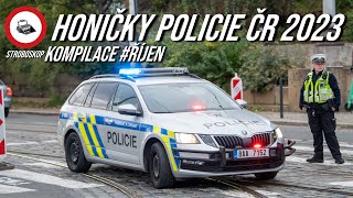 Honičky Policie ČR 2023  Kompilace – říjen [upl. by Duahsar]