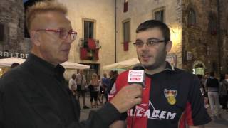 San Martino intervista al tifoso Gianluca Rossi [upl. by Asile]