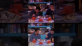 Friends  Joey and Ross Eating Rachels Trifle quotIt taste like feetquot Bloopers vs actual scene [upl. by Lourdes]