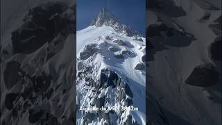 téléphérique arrives at l’Aiguille du midi 3842m in the French Alps [upl. by Uos]