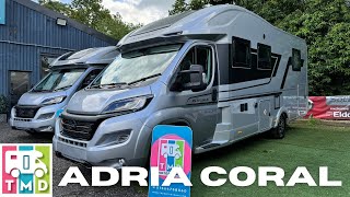 NEW Adria Coral Supreme 670 DL and DC 2024 Motorhome Review [upl. by Odnalor]