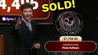 PirateSoftware Really Didnt Want To Let His Challenge Coin Go [upl. by Trip]