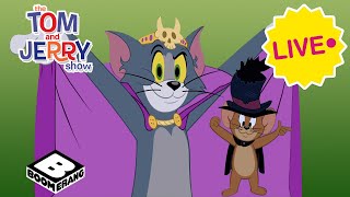 🔴 LIVE Tom and Jerry x Monsters and Ghosts 👻  24 Hours Compilation  Tom amp Jerry  Boomerang TV [upl. by Notsur774]