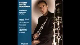 12 Andante sostenuto  Introduction Theme and Variations for Clarinet  Gioachino Rossini [upl. by Kerrin]