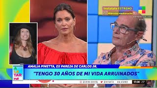 🎙️ Fuerte cruce entre Amalia Pinetta y Juan Carlos Rey en ALaTarde quotEste hombre es un mitómanoquot [upl. by Imorej932]