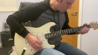 Scuttle Buttin  Stevie Ray Vaughan Guitar Run Through [upl. by Fernand]