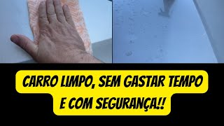 SEM ÁGUA SEM PROBLEMA  Muito prático a lavagem ecológica a seco do carro [upl. by Zavras]