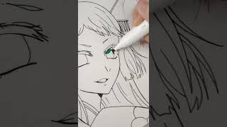 Drawing akane kurokawa from oshi no ko art oshinokoanime drawing akanekurokawa shorts [upl. by Shrier]