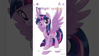 My Little Pony Twilight Sparkle💜💗 Hair on LISA blackpink blackpinkedit lalisamanoban ibispaintx [upl. by Fedak]