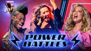 Electrifying BATTLES Making The Coaches’ JAWS DROP on The Voice [upl. by New622]