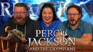 Percy Jackson and The Olympians Official Trailer REACTION [upl. by Lal]