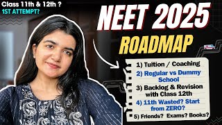 ROADMAP For NEET 2025  Class 11th Neet Preparation Strategy  Crack Neet in 1st Attempt with 11amp12 [upl. by Ardnuassac]