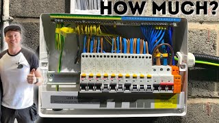 How much do electricians charge in the UK [upl. by Lleryt778]