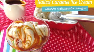 Salted Caramel Ice Cream paleo refinedsugarfree [upl. by Peirce]