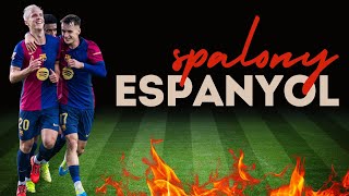 BARCELONA WYGRYWA DERBY Z ESPANYOLEM  ANALIZA GOLI  PRZECIĘTNY MECZ LEWANDOWSKIEGO [upl. by Ordnasil77]