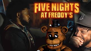 Reacting to the Five Nights at Freddys Movie Trailer [upl. by Neesay]